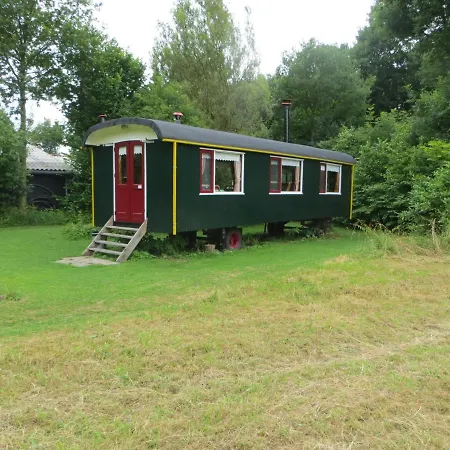 Pipowagenwagen 't Diekshoes In Winterswijk אתר קמפינג Kotten